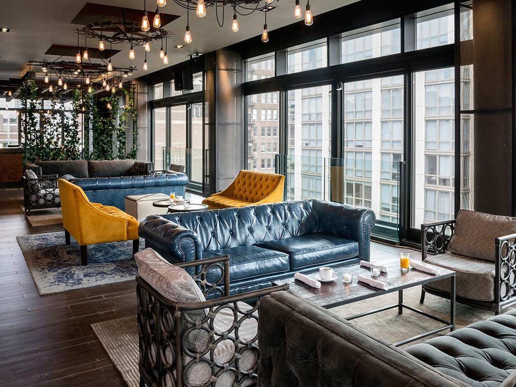 Отель Royalton Park Avenue Нью-Йорк Экстерьер фото The lounge at the 36th floor